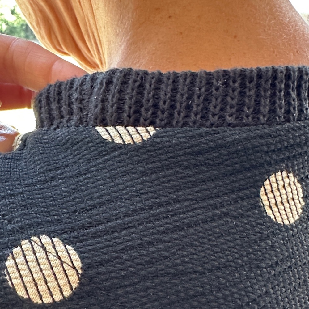 Polka Dot Black Dress ZARA - Picture 5 of 6